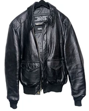 Schott Bros. Men’s Leather Aviator Flyer Bomber size 40 Made in USA