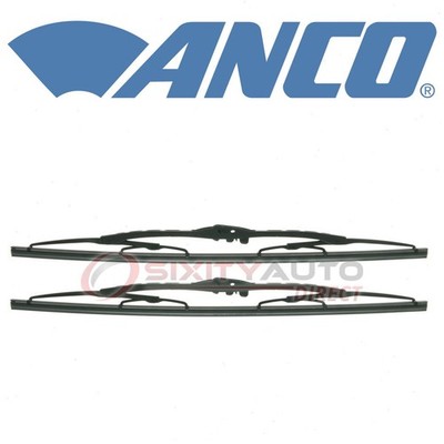 2 pc ANCO Front Wiper Blade for 1981-1987 Mercury Lynx - Windshield mm