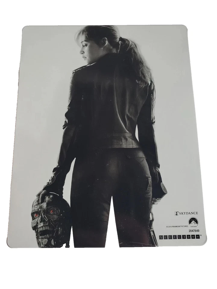 Terminator Genisys Blu-ray DVD Target Exclusive Steelbook -WORLD SHIP - Image 2 of 2