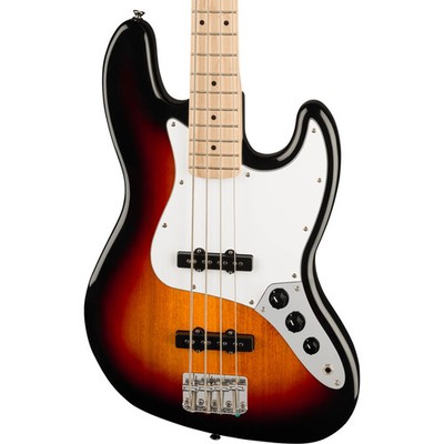 Squier Affinity Series Jazz Bass - Maple Fingerboard, 3-Color Sunburst