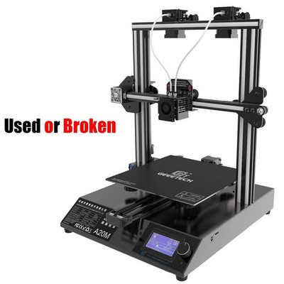 Gebraucht/Defekt Geeetech A20M 3D Drucker 2 Extruders Dual Mischfarbdruck DE