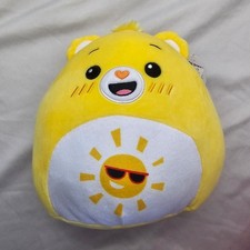 Care Bears 8" Funshine Bear Squishmallows Plush Stuffed Animal New