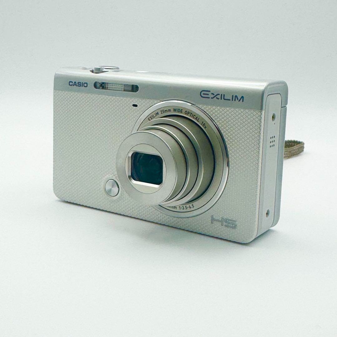 CASIO EXILIM HIGH SPEED EX-ZR60 White Digital Camera