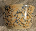 Vintage 30's Red Wing Pottery Oven Ware 7B Mixing Serving Bowl Spongeware