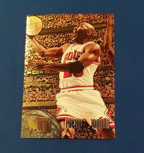 1995-96 Fleer Metal Michael Jordan Chicago Bulls #13 NRMT condition