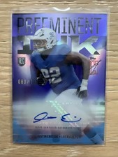 2024 Topps Signature Class Justin Eboigbe Preeminent Ink Rookie Auto Purple /100