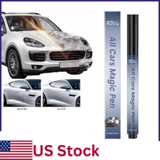 2 PCS The Magic Pen 2025 All Cars Black Magic Pen for Car Scratches,Quick Fix US