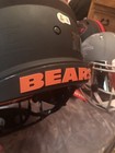 KEENAN ALLEN SIGNED CHICAGO BEARS BLACK ECLIPSE AUTHENTIC FULL HELMET, VISOR, 3D — photo 8