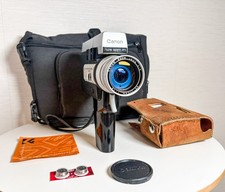 Canon Auto Zoom 518 Super 8 Camera Kit Serviced TESTED - Remote/Sound Socket
