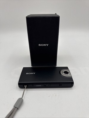 Sony Bloggie MHS-FS1 Portable Compact Video Camera HD Snap Pocket Cam. WORKING.