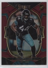 2022 Panini Select Concourse Maroon Prizm 64/149 Travon Walker #42 0f1v