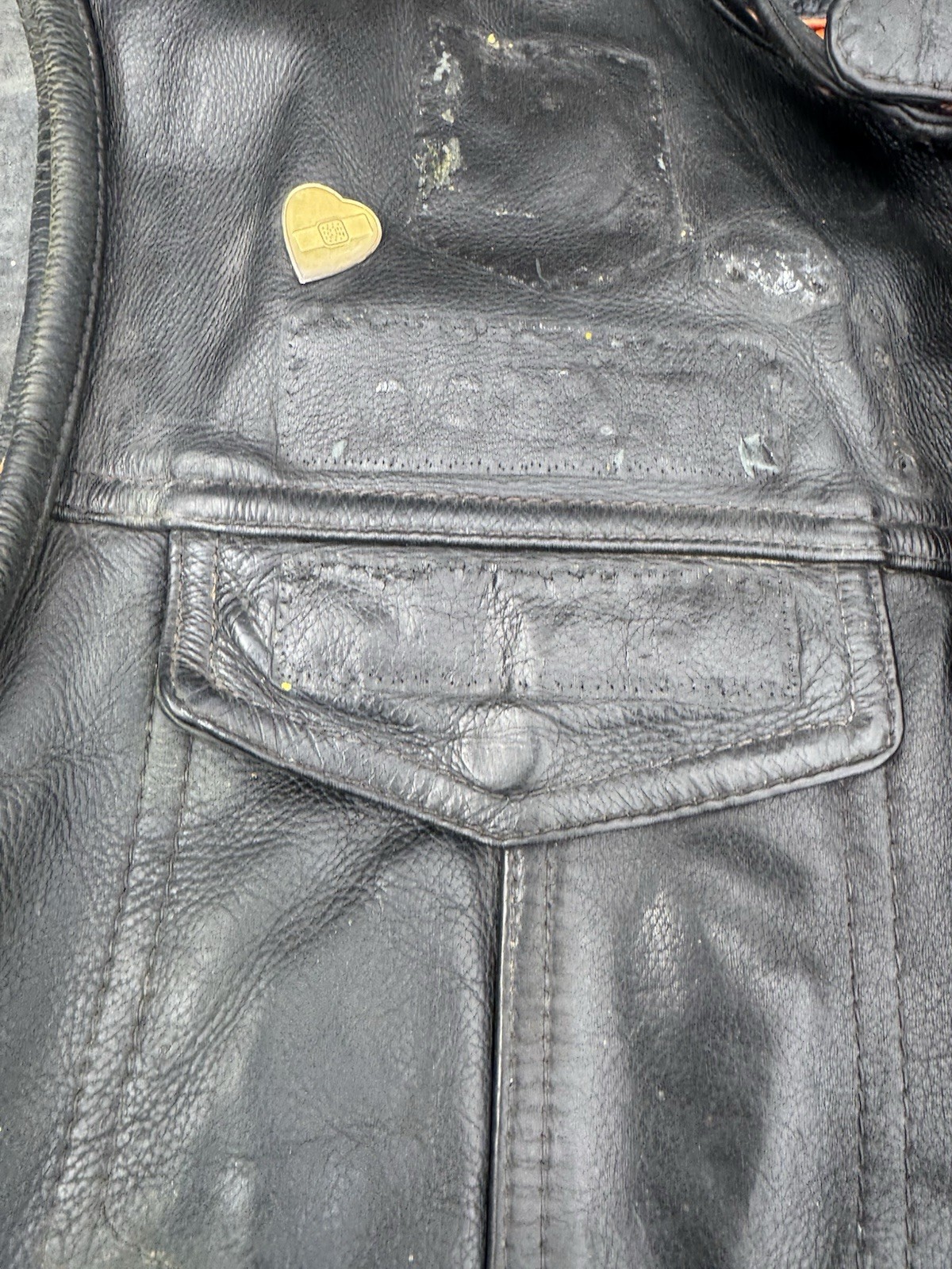 First Classics Black Outer Shell Classic Gear Lea… - image 2