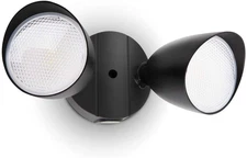 6222B 2500 Lumen 32 Watt 28 LED Dual-Head Floodlight Outdoor, Full Metal Design,