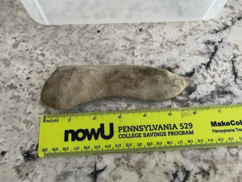 Native American Indian Artifact Grinding Stone Pestle Knife Knapping Tool NY