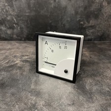 HOBUT D72SD Analogue Panel Ammeter 0/20A CT