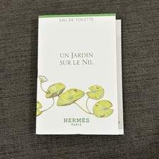 Hermes Un Jardin Sur Le Nil Sample Vial 0.06 Oz 2 ml Eau De Toilette Spray