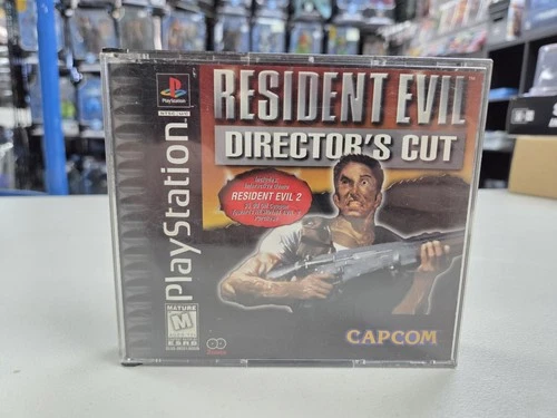 Resident Evil Director's Cut Sony PS1 Tested SEE PICS Beautiful Discs No Manual