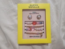 New Super Smalls Jewelry BFF Bracelet and Ring Set Ultra Stretchy Ages 3+ 