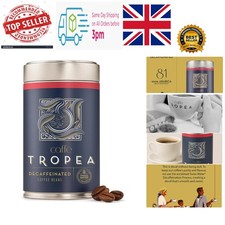 Smooth Medium Roast Decaf Coffee Beans - Caffè Tropea 227g Arabica Blend