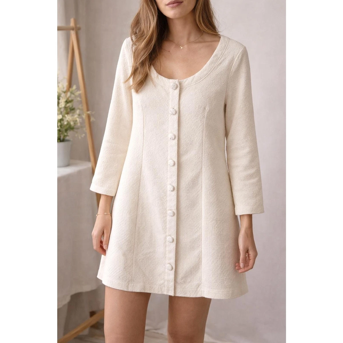 H&M 3/4 Sleeve Short Casual Dresses for Women for sale | eBay