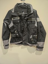 The North Face Steep Tech Women's Long Sleeve Jacket Black Gray, Size S