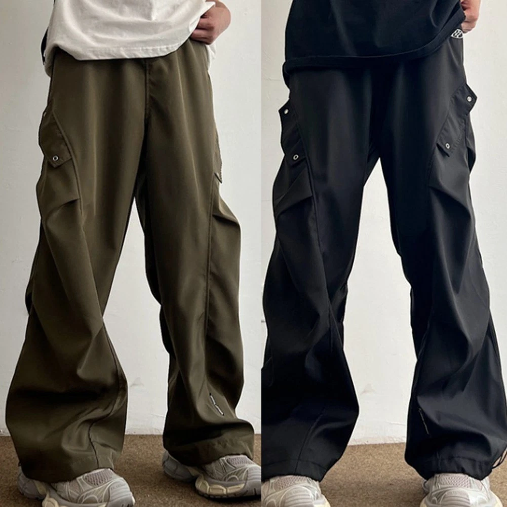 Lightweight Loose Fit Cargo Pants For Men Perfect For Warm Weather Activities
Opens in a new window 