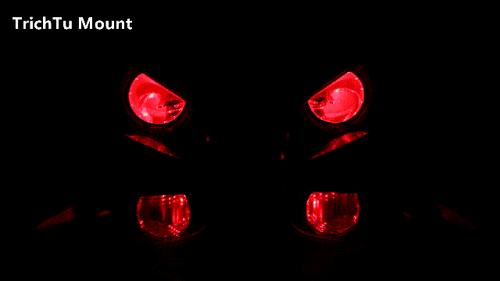 Front Headlight Assembly w/ Red Devil White Angel For Honda CBR1000RR 2004-2007 - Picture 2 of 24