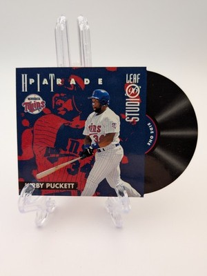 1996 Studio Hit Parade #5 Kirby Puckett  3529/5000 Minnesota Twins