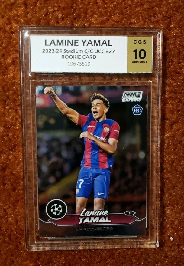 2023-24 Topps Stadium Club Chrome Uefa Champions League - Lamine