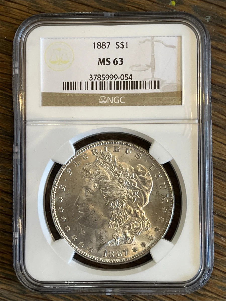 Philadelphia NGC 1887 Year Morgan US Dollars (1878-1921) for sale