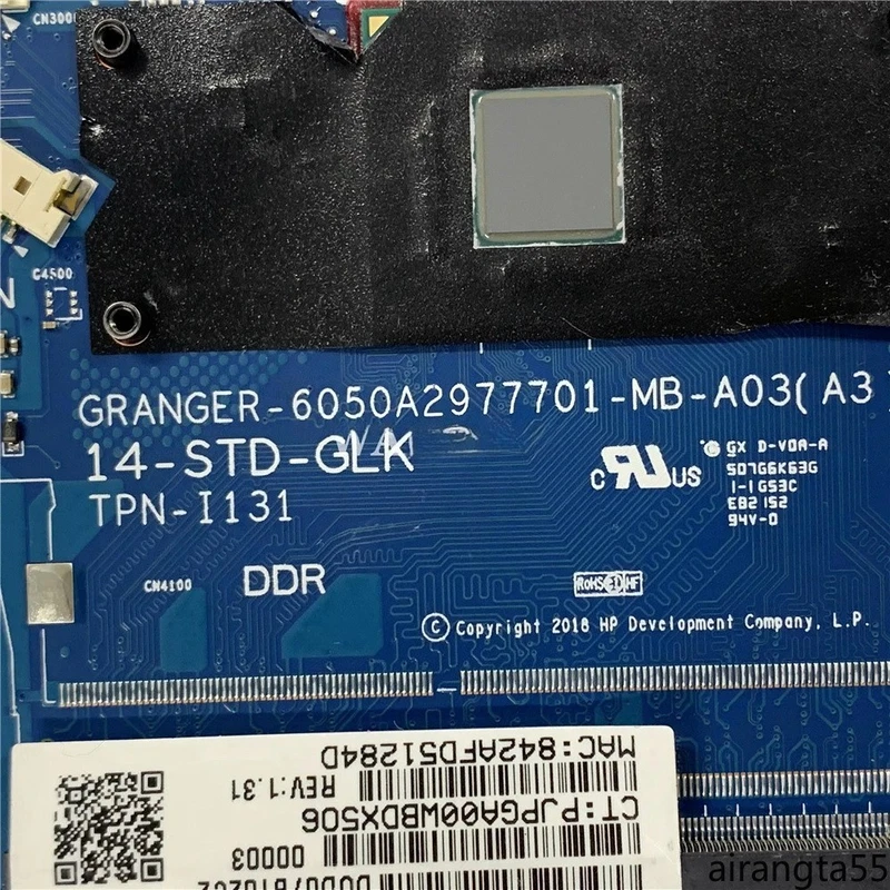 For HP 14-DF 14-CK 240 G7 Motherboard L23234-601 L85918-601 6050A2977701-MB-A03 3
