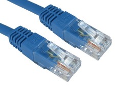 Image of CMS Cables 7m Cat6 Networking Patch Cable - Blue