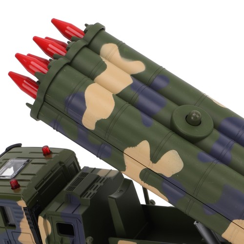 1/50 Militärraketen-Fahrzeug-Modell-Legierung Ziehen Zurück Raketen-Auto- SA - Bild 7 von 24