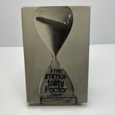 History of Immortality The Immortality Factor Osborn Segerberg 1974 1st/1st
