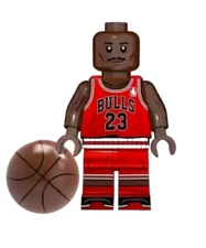 Michael Jordan Chicago Bulls Building Block Mini Figure