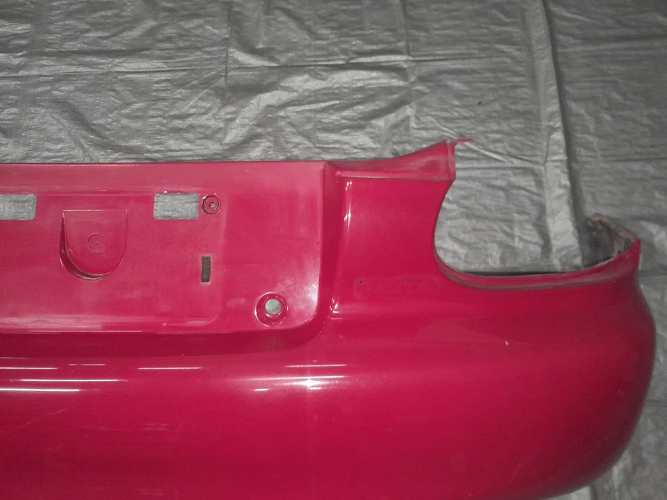 1999-2000 Mazda MX-5 Miata 1.8L OEM REAR BUMPER RED 99 00 Foto 3 de 4