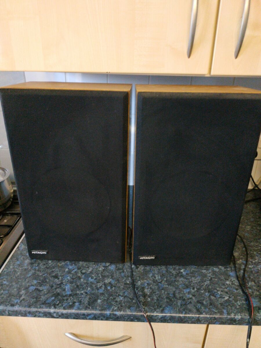 Vintage Hitachi SS-6220G MK2 17” Twin Cone Speaker System Vintage Hitachi SS-6220G MK2 17” Twin Cone Speaker System