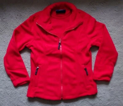 Uneek UC607 Ladies Classic Full Zip Fleece Jacket Red Size S - Image 1 of 4