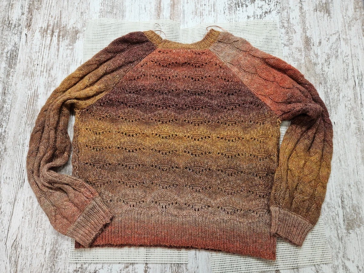 Knox Rose Women's Marled Knit Crewneck Pullover Sweater