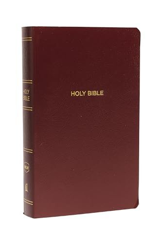 NKJV, Gift and Award Bible, Leather-Look, Burgundy, Red Letter Edition: Holy Bi - Image 6