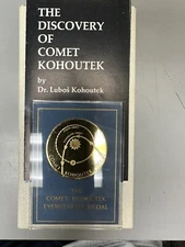1974 Franklin Mint - The Comet Kohoutek Eyewitness Medal  A7