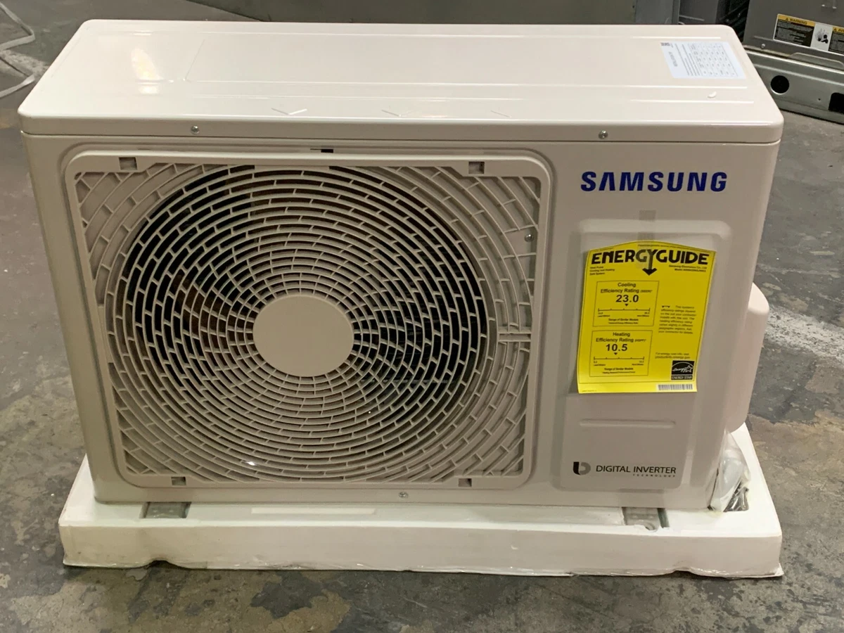 Samsung AR09KSWSJWKX Mini Split Heat Pump Outdoor Unit 9 000 BTU 208 230V
