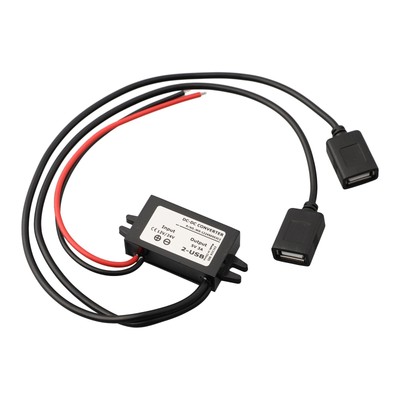 High Conversion Efficiency USB Converter for Car Charger 12V24V to 5V3A Power