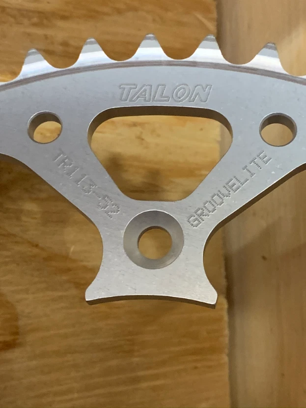 Talon Honda CR125, CR250, CR500, задняя звездочка TR113-52 - Изображение 2 из 2