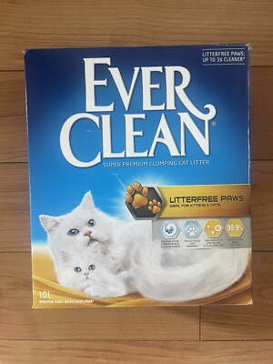 Ever Clean klumpendes Katzenstreu streufrei Pfoten langlebig Premium 10L
