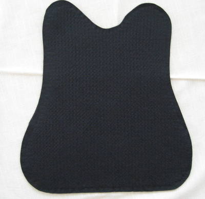 NEUER Stichschutz der Fa. Second-Chance, Gr.: M4  / schwarz / für Front & Rücken