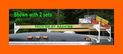 Aluminum Ladder Roof Rack Will Fit Most Enclosed Trailer - 1 section - PK-28B