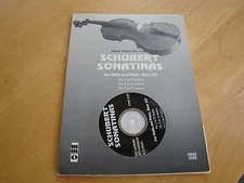 SCHUBERT SONATINAS VIOLIN & PIANO OPUS 137 WITH CD 