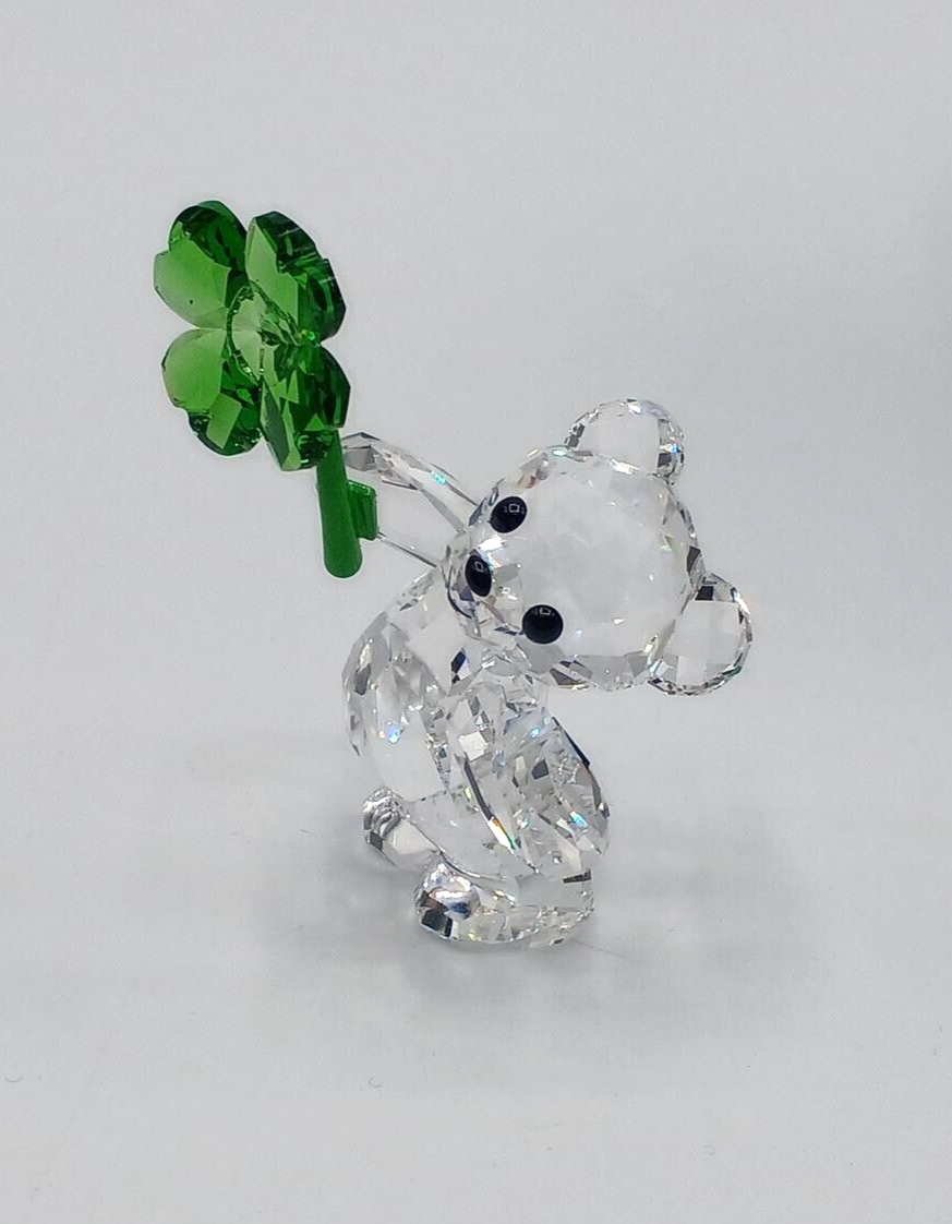 SWAROVSKI スワロフスキークリスベア ラッキーチャーム クローバー SWAROVSKI スワロフスキー クリスベア Lucky Charm クリスタル