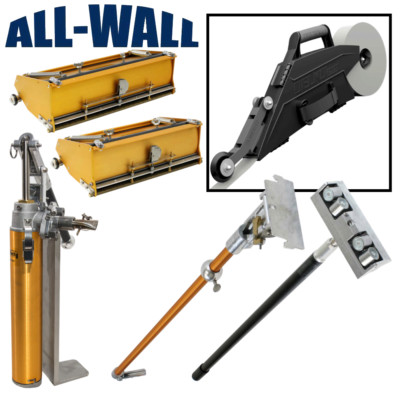 TapeTech Drywall Taping/Finishing Set   10/12 Boxes, Zunder Banjo, Pump, Roller